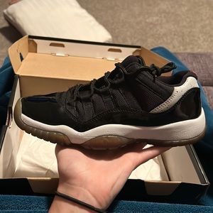 Air Jordan 11 retro low Black / infrared platinum